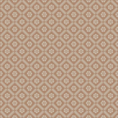 Boras Rácsos virágos skandináv piros vlies tapéta Love Red 53 cm X 10 m