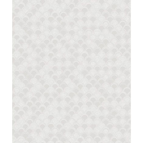Boras Boltíves modern fehér vlies tapéta Birgit White 53 cm X 10 m