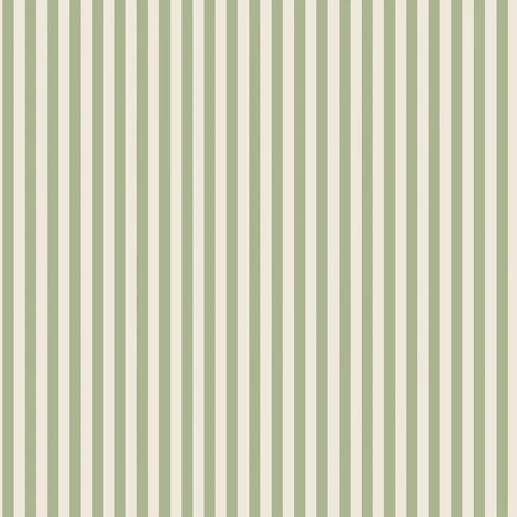 Boras Keskeny csíkos zöld vlies tapéta Mölle Stripe Green 53 cm X 10 m
