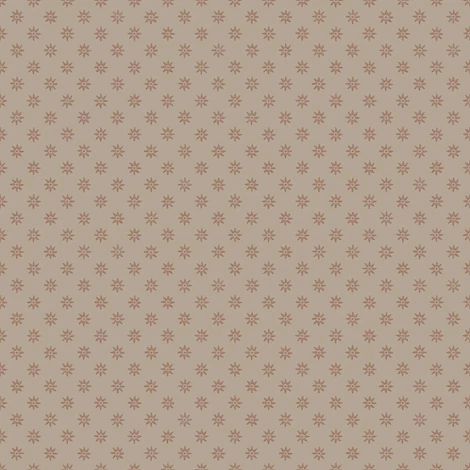 Boras Apró csillagos skandináv barna vlies tapéta Skogsstjärna Brown 53 cm X 10 m