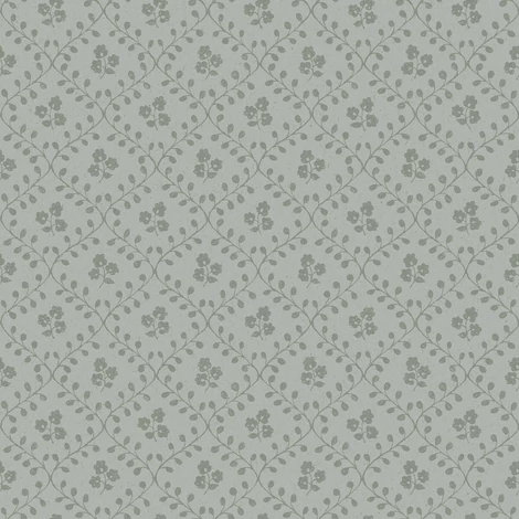 Boras Klasszikus skandináv zöld vlies tapéta Idun Green 53 cm X 10 m