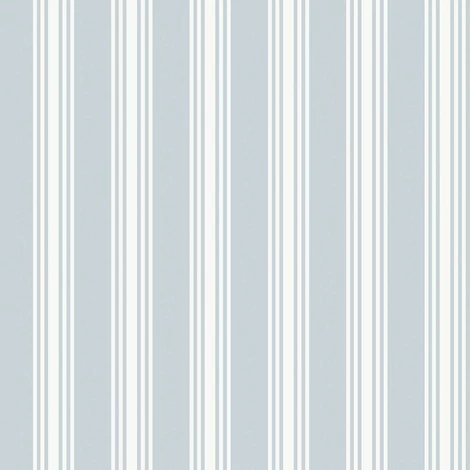 Boras Csíkos klasszikus kék vlies tapéta Gunnebo Blue 53 cm X 10 m