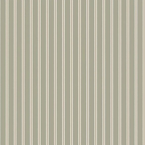 Boras Klasszikus csíkos zöld vlies tapéta Pärlrand Green 53 cm X 10 m