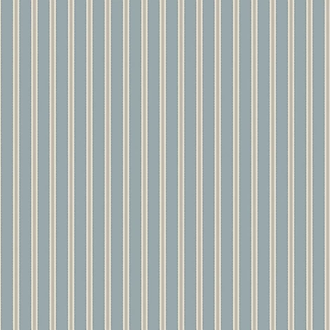 Boras Klasszikus csíkos kék vlies tapéta Pärlrand Blue 53 cm X 10 m