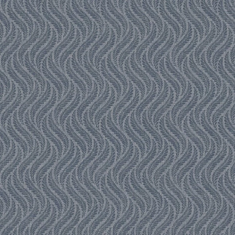 Boras Apró páfrányos elegáns kék vlies tapéta Little Fern Blue 53 cm X 10 m