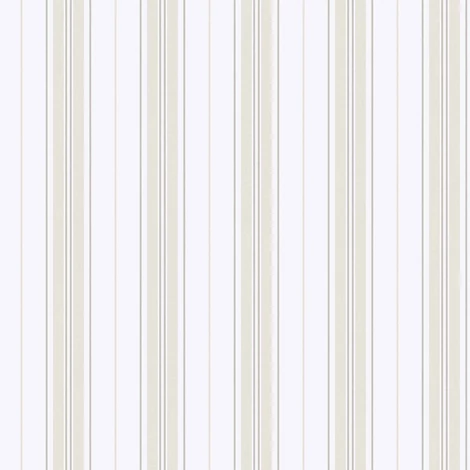 Boras Csíkos bézs vlies tapéta Hamnskär Stripe Beige 53 cm X 10 m