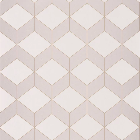 Casadeco Geometriai mintás modern szürkés barna vlies tapéta 1930 Metro Taupe 53 cm X 10 m