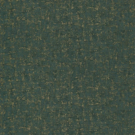 Casadeco Kopottas fal hatású modern zöld vlies tapéta arany fénnyel 1930 Jazz Vert Imperial 53 cm X 10 m