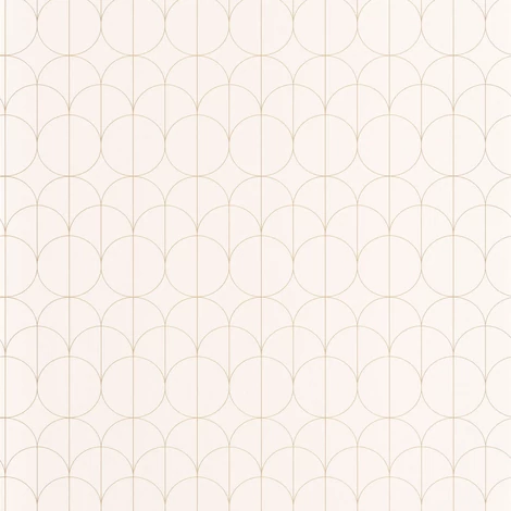 Casadeco Modern geometriai mintás fehér vlies tapéta 1930 Reflet Blanc 53 cm X 10 m
