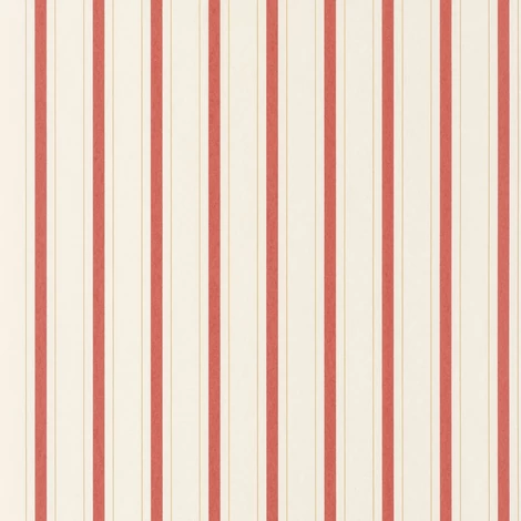 Casadeco vékony csíkos piros vlies tapéta Rayure Rouge Carmin 53 cm X 10 m