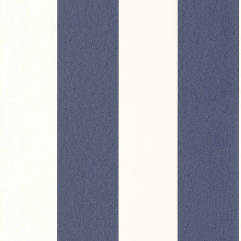 Casadeco Vastag csíkos klasszikus kék vlies tapéta Bruges Marine 53 cm X 10 m