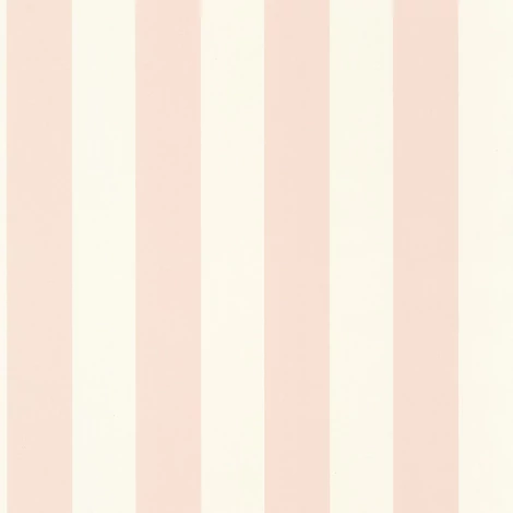 Casadeco Klasszikus rózsaszín csíkos vinyl tapéta Baltic Rayure Péche 53 cm X 10 m
