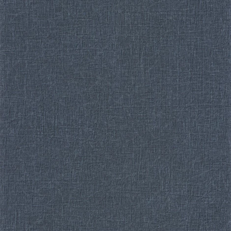 Casadeco Szövethatású sötétkék vinyl tapéta Java Bleu Indigo 53 cm X 10 m