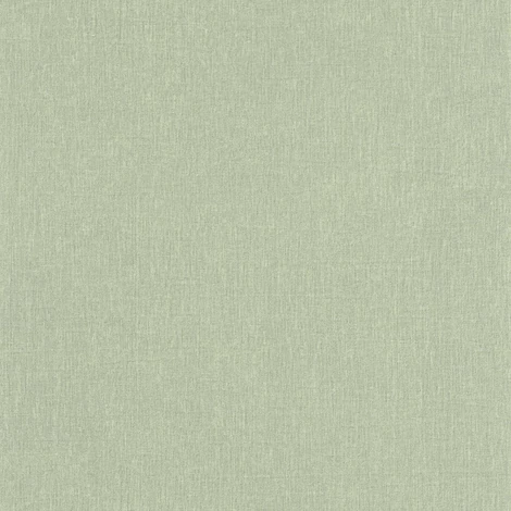 Casadeco Szövethatású világoszöld vinyl tapéta Java Vert Sauge 53 cm X 10 m