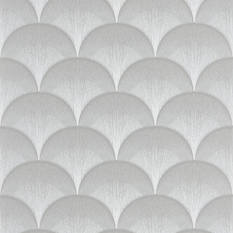 Casadeco Elegáns art deco szürke vlies tapéta Broadway Taupe 53 cm X 10 m