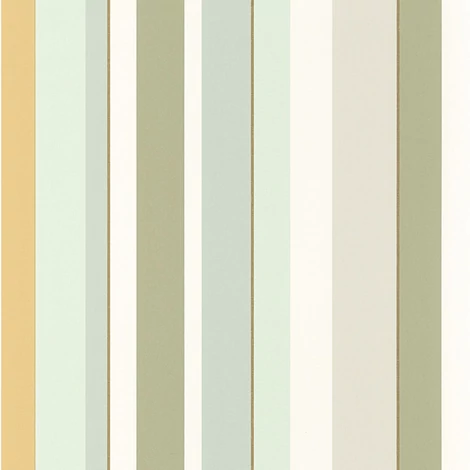 Casadeco Modern csíkos zöld vinyl tapéta Venice Beach Venice Beach 53 cm X 10 m