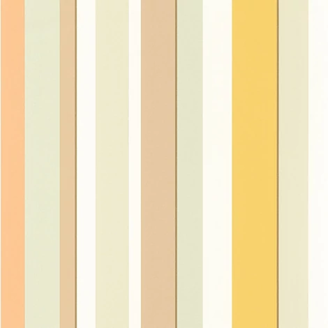 Casadeco Modern csíkos sárga vinyl tapéta Venice Beach Jaune Citron 53 cm X 10 m