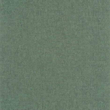 Casadeco Texturált zöld vinyl tapéta Empreinte Vert Foret 53 cm X 10 m