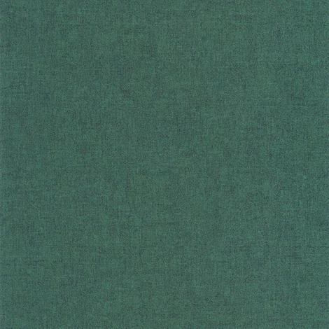 Casadeco Texturált kékes zöld vinyl tapéta Empreinte Vert Canopee 53 cm X 10 m