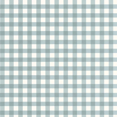 Casadeco Apró kockás kék vlies tapéta Vichy Bleu Orage 53 cm X 10 m