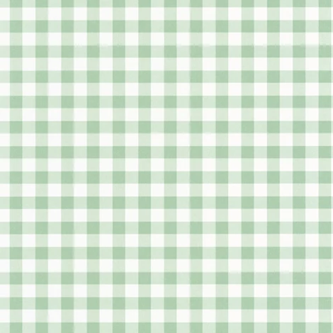 Casadeco Apró kockás zöld vlies tapéta Vichy Vert Celadon 53 cm X 10 m