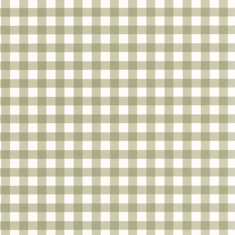 Casadeco Apró kockás keki vlies tapéta Vichy Kaki 53 cm X 10 m