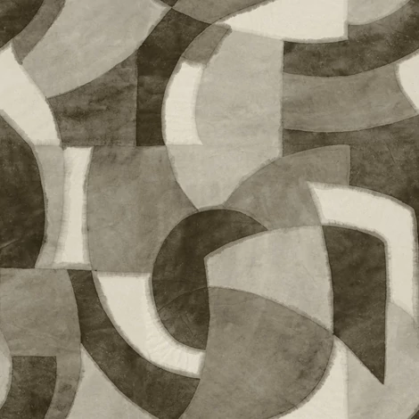 Casadeco Absztrakt mintás szürke vlies poszter tapéta Reves De Papier Anthracite 212 cm X 2,5 m