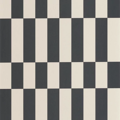 Casadeco Retro bézs-fekete vlies tapéta Diner Lin/Noir 53 cm X 10 m