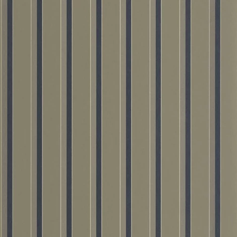 Casadeco Elegáns vékony csíkos keki zöld vlies tapéta Country Club Vert Kaki 53 cm X 10 m