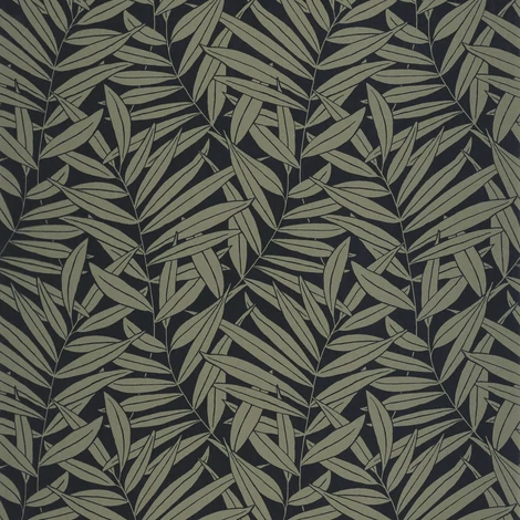 Casadeco Páfrány mintás keki zöld vlies tapéta Preston Vert Kaki 53 cm X 10 m