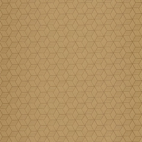 Casadeco Kocka mintás karamell vlies tapéta Connexions Caramel 53 cm X 10 m