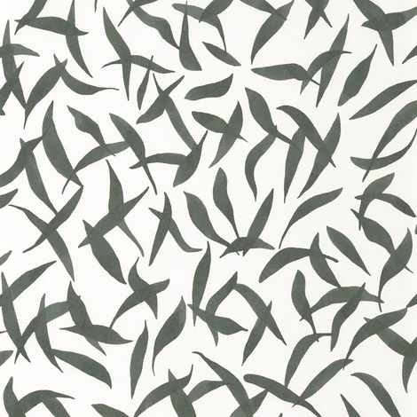 Casadeco Olajfaleveles sötétzöld vlies tapéta Clos Des Oliviers Vert Cypres 53 cm X 10 m