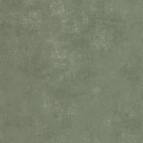 Casadeco Elegáns zöld vlies tapéta kőhatású mintázattal Prague Stone Uni Vert Romarin 53 cm X 10 m