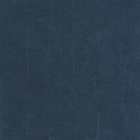 Casadeco Szövethatású elegáns sötétkék vinyl tapéta Etamine Bleu Encre 53 cm X 10 m