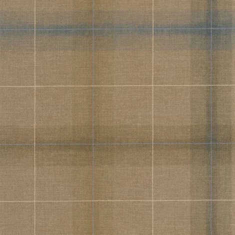 Casadeco Kockás szövet hatású barna vlies tapéta Archie Tabac 53 cm X 10 m