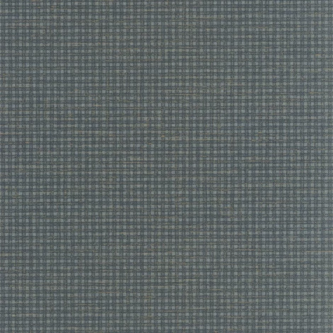 Casadeco Apró kockás kék vlies tapéta Jude Belu Petrole 53 cm X 10 m