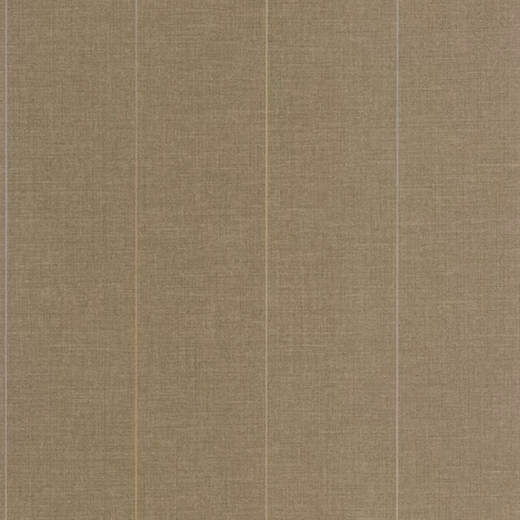 Casadeco Vastag csíkos zöldes barna vlies tapéta Charlie Tabac 53 cm X 10 m