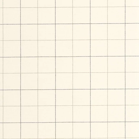 Casadeco Kockás drapp vlies tapéta Liam Naturel 53 cm X 10 m