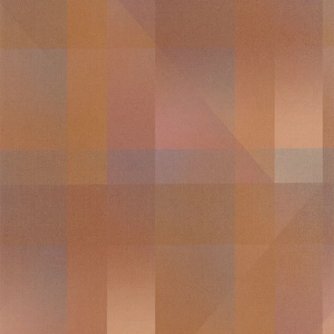 Casadeco Geometrikus kockás piros vlies tapéta Edward Rouille 53 cm X 10 m