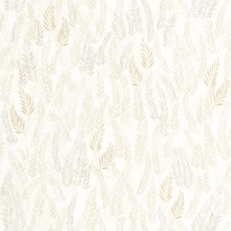 Casadeco Levélmintás drapp vlies tapéta Walk In The Jungle Naturel 53 cm X 10 m