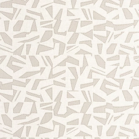 Casadeco Grafikai mintás drapp vinyl tapéta Sanara Grege 53 cm X 10 m