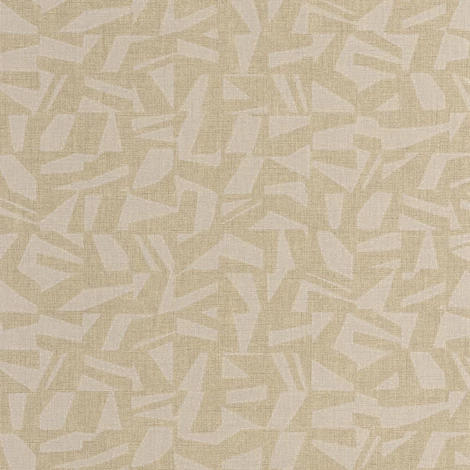 Casadeco Grafikai mintás bézs vinyl tapéta Sanara Beige Lin 53 cm X 10 m