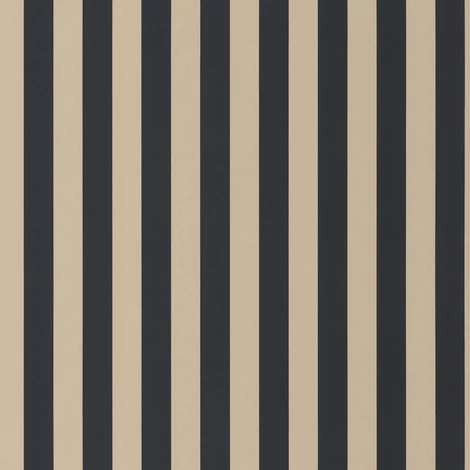 Casadeco vékony csíkos fekete vlies tapéta Elizabeth Noir Fusain 53 cm X 10 m