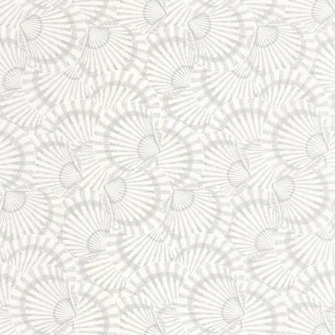 Casadeco Kagyló mintás halványkék vinyl tapéta Saint Malo Bleu Glace 53 cm X 10 m