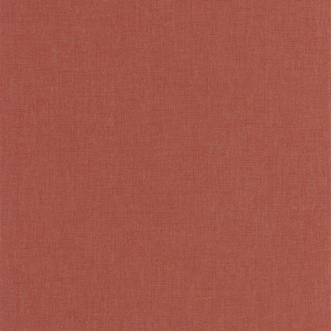 Casadeco barnás piros szövethatású vinyl tapéta Caractere Rouge Ecrevisse 53 cm X 10 m