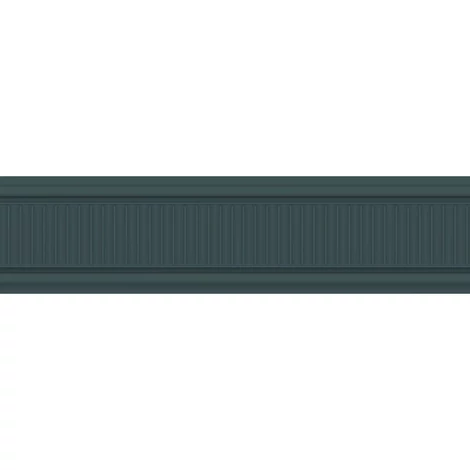 Casadeco Csíkos olajkék vlies bordűr La Comtesse Bleu Petrole 10 cm X 6 m