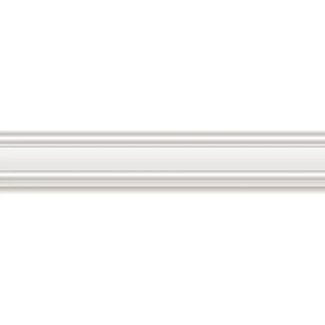 Casadeco klasszikus fehér vlies bordűr La Majestueuse Blanc Antique 8 cm X 6 m