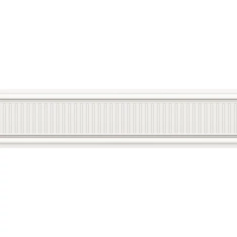 Casadeco Csíkos fehér vlies bordűr La Comtesse Blanc Antique 10 cm X 6 m