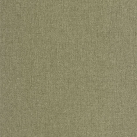 Casadeco keki zöld szövethatású vinyl tapéta Caractere Vert Kaki 53 cm X 10 m