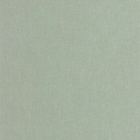 Casadeco halványzöld szövethatású vinyl tapéta Caractere Celadon 53 cm X 10 m